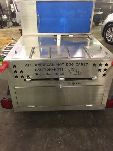 hot dog cart trailer