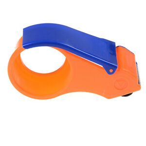 Sealing Packaging Parcel Plastic Roller 2&#034; Width Tape Cutter Dispenser  L~~