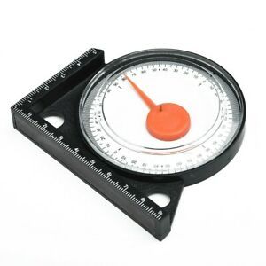 Inclinometer Gauge Clinometer Black 9.5CM*9.5CM Angle Finder High Precision