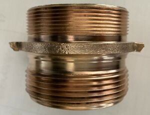 HYDRANT ADAPTER NIPPLE  2-1/2&#034; Male  x  2-1/2&#034; Male