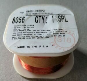 Belden 8056 Magnet Wire. 1/2 pound. 