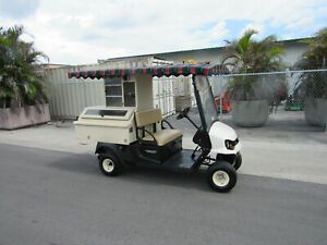 2017 EzGo Cushman Refresher 19th Hole Beverage Vending Type Golf Cart Gas Engine