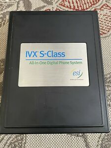 ESI IVX S-Class All-in-One Digital Phone System Untested As Is