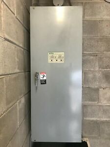 Asco Series 300 Automatic Transfer Switch A300326091C 260A 480V 60Hz Used