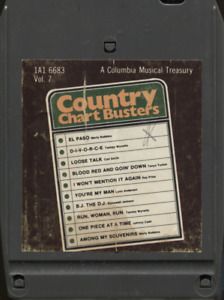 Country Chart Busters - Volume 7 -9306 8 Track Tape
