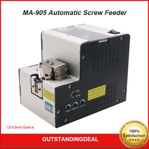 MA-905 Automatic Screw Feeder Conveyor Machine Counter Function 1.0-5.0mm Screws