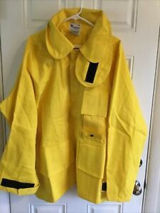 FIREFIGHTER WILDLAND/BRUSH JACKET No Reflective Stripes Size XXL Barrier Wear