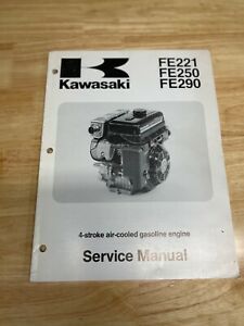 KAWASAKI FE221 250 290  AIR COOLED ENGINES  SERVICE  MANUAL