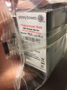 Pitney Bowes Genuine OEM 793-5 (35ml) Red Ink Cartridge DM100/200 SendPro C