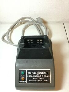GE &#034;Rapid Three&#034; Personal Radio Charger - 351L3A1X - TESTED - SHIPS FREE!