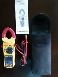 Sperry DSA-500 Digisnap Clamp Meter Snap Around Digital LCD W/ Case &amp; Test Leads