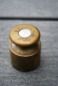 OHaus 200 g gram Brass calibration Weight