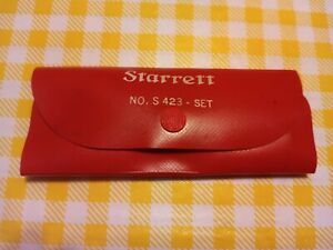 Starrett S423Z Steel Stick Scale Set Construction Rulers Industrial USED ONCE .