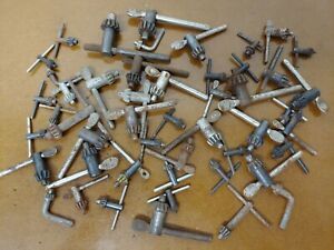 LOT OF 48 ASSORTED CHUCK KEYS JACOBS Vtg Drill 1 2 3 F3