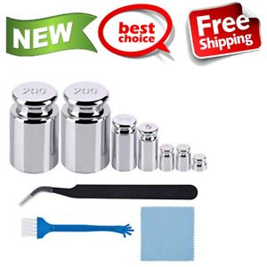 10 PCS Premium Calibration Weights Set Calibration Weight For Gram Scale Scale