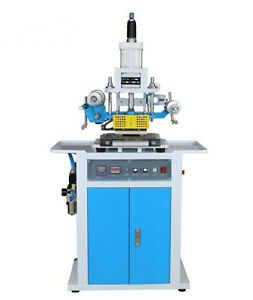 New 220V 80*125mm Pneumatic Hot Foil Stamping Embossing Machine Fast Shipping