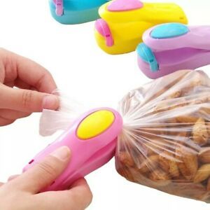 Mini Handheld Holder Snack Sealing Machine Sealed Packaging Plastic Bag Food Bag