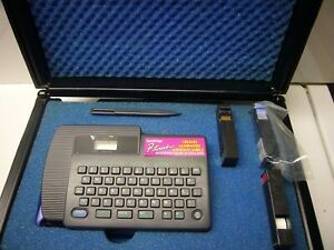 BROTHER P TOUCH MODEL PT-15 AND CASE AND ACCESSORY&#039;S!