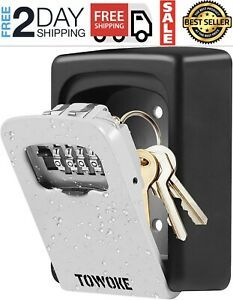 Soporte De Pared Para Caja De Cerradura De Llave - Caja De Seguridad Para