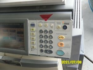 Toshiba E-Studio 3530c Color Copier Comes On But Dont No Anything About It
