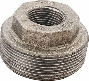 Bushing Black Hex 3x2