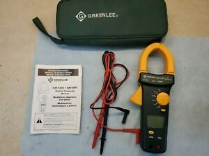 GREENLEE CM-1300 1000A Digital Clamp-On Meter  - LOOK!!
