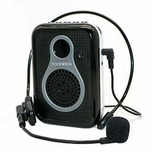 Portable Voice Amplifier with Headset Microphone - 10W Personal Speaker with