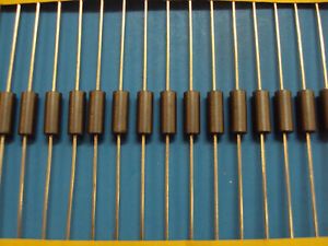 5M 50-pcs 120 ohm 100mhZ 22 AWG A.C.T. Axial Ferrite Shield Bead EMI