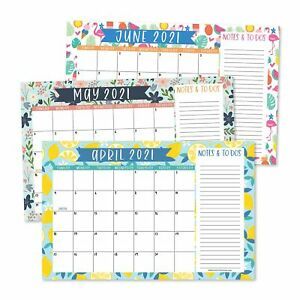 2021-2022 Doodle Desk Calendar, Large Monthly Wall Planner with Seasons, 18 M...