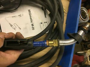 Miller MIGmatic 169598 M-25 MIG Gun 250A 15 Ft .030-.035 Wire