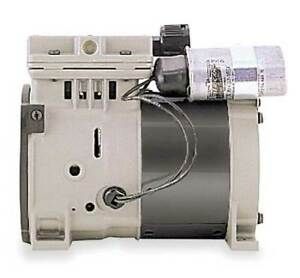 Thomas 688Ce44 Piston Air Compressor/Vacuum Pump,1/3Hp