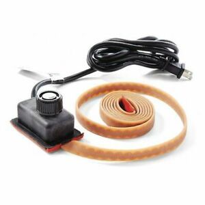 BRISKHEAT MSTAT102008 Silicone Rubber Heating Tape,240V,576W