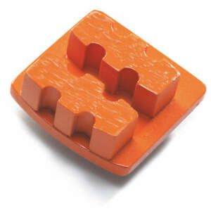 HUSQVARNA Elite Grind G1413 D Double Convex Diamond Tool,20 Grit,PK3
