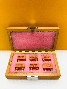 Racal Dana 561 6pc. 10 uA to 1 A Current Shunt Set + Case. Tested!