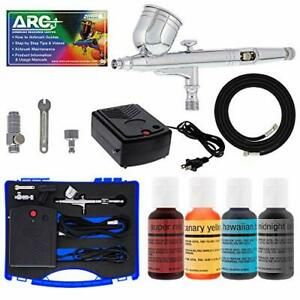 Master Airbrush Cake Decorating Airbrushing System Kit with a Set of 4Chefmaster