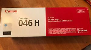 Genuine Canon 046H Cyan Toner Cartridge High Yield Blue OEM NEW SEALED Mf730c