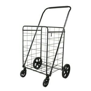 Helping Hand Super Deluxe Swiveler Cart | Swivel Front wheels for Shopping