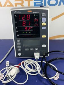 Mindray Datascope Accutorr V Monitor Patient Monitor NIBP SPO2 PRINT Temp