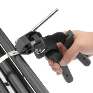 SKD11 Cable Tie Gun for 4.6-12mm Stainless Steel Cable Tie Pliers Zip Cable Tie