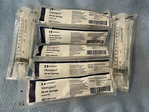 Covidien Monoject 60ml Catheter Tip Syringes Lot Of 7