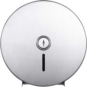 Pack Of 1 Jumbo Roll Toilet Paper Dispenser Lockable Design Standard Grade 9&#034; Ro