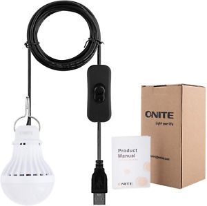 Onite 20-US24USB3W-WW BBQ-Lantern USB Camping, Also for Garage Warehouse Car Tru
