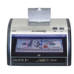 ACCUBANKER LED430 Counterfeit Detector,110VAC Input Power