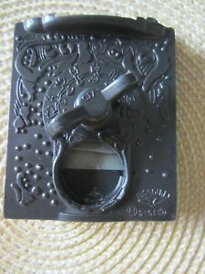 JUNIOR Carousel Coin Mechanism Facing Old Fashioned Gumball Machine Parts Works