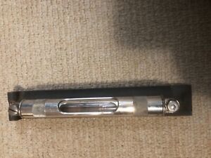 Vintage Starrett No. 98 - 6&#034; Machinists Level-Ground Bottom/Graduated Vial b