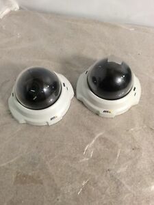 Lot of 2x AXIS P3301 Surveillance Network Cameras- White