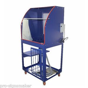 Multi-function Stand Type Wash Tank With LED Backlight Screen Printing Equipment