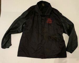TILLMAN 9260 BLACK ONYX MEDIUM DUTY LEATHER FLAME RETARDANT COTTON JACKET 2X xxl