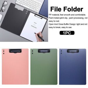 A4 Vertical Type Home Office Document Organizer Portable PP File Folder School
