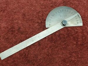 Starrett  Steel Protractor No.19